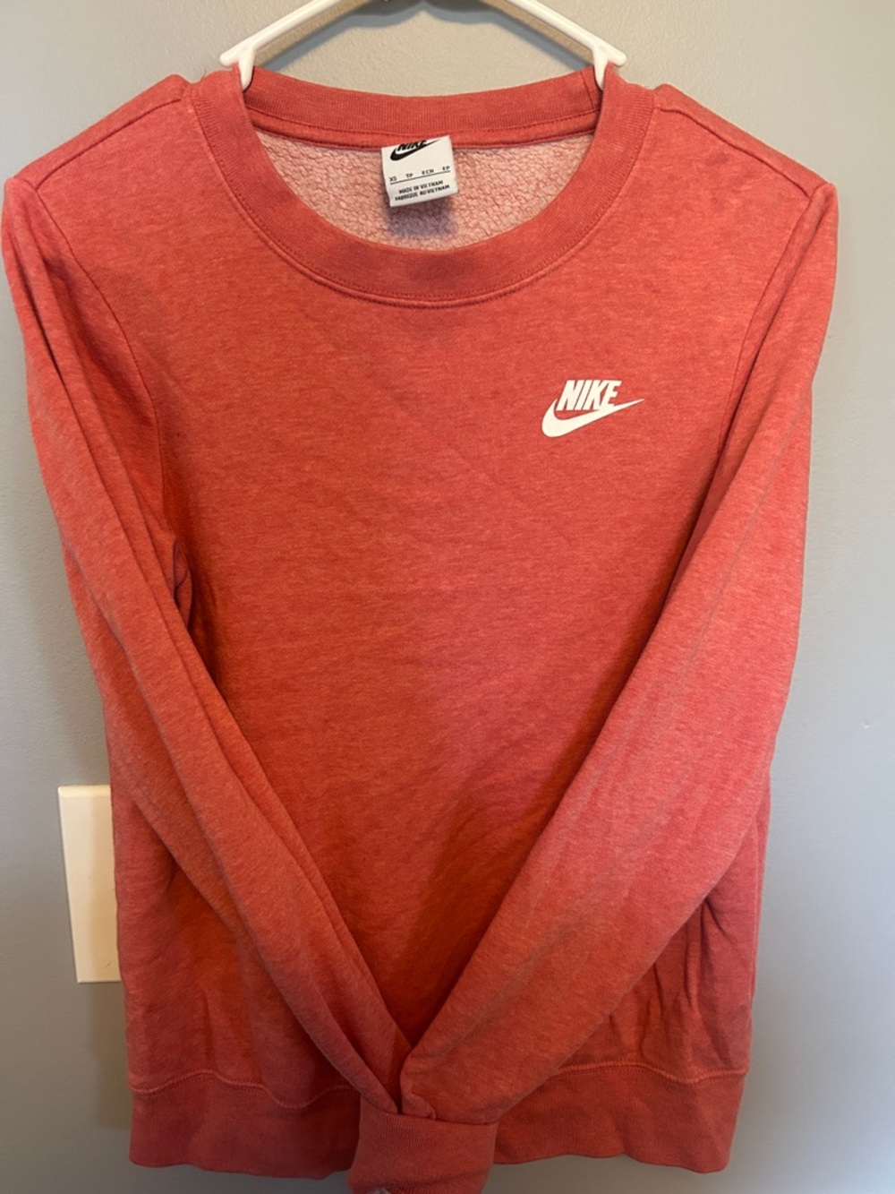 Nike Red Crewneck Sweatshirt